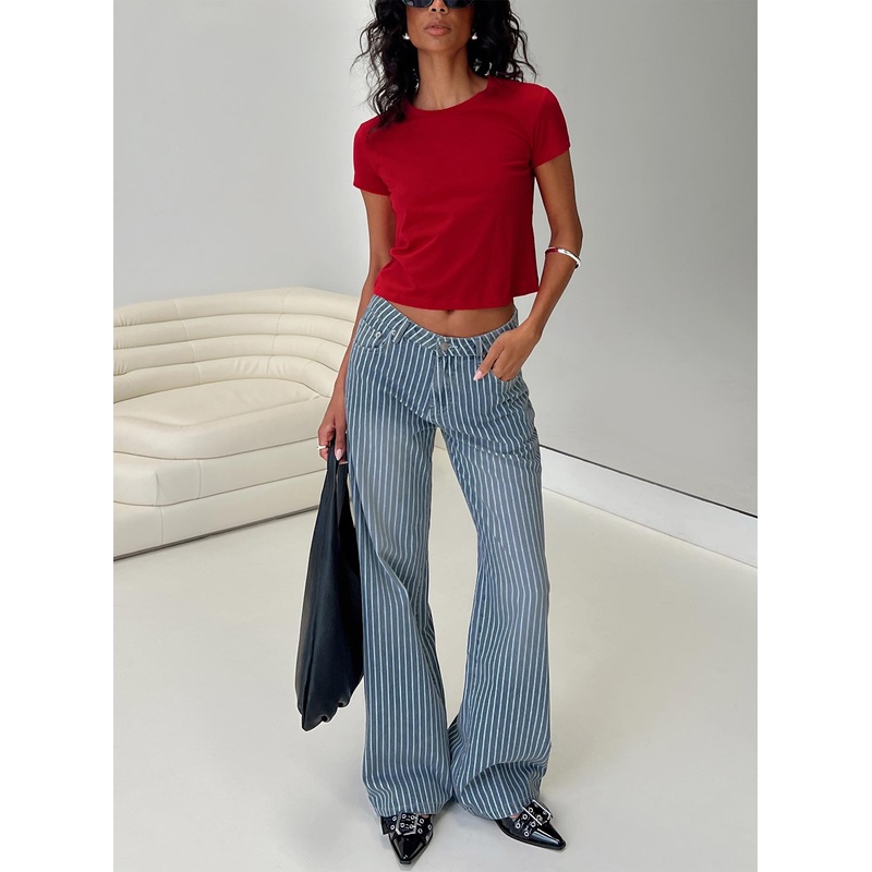 Blaise Jeans Blue Stripe