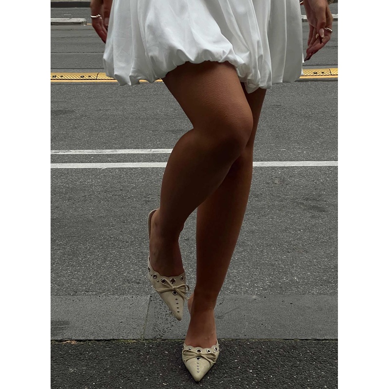 Charisma Pointed Toe Heels Taupe