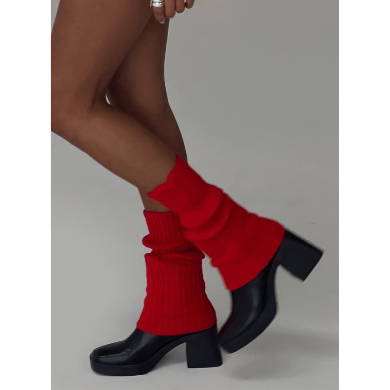 Frolick Legwarmers Red
