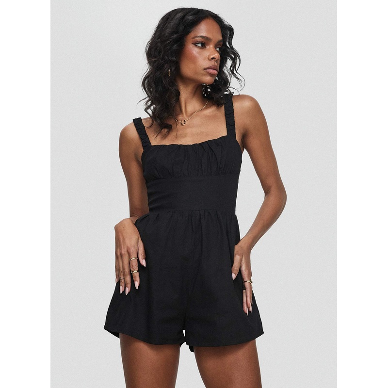 Jurnee Playsuit Black