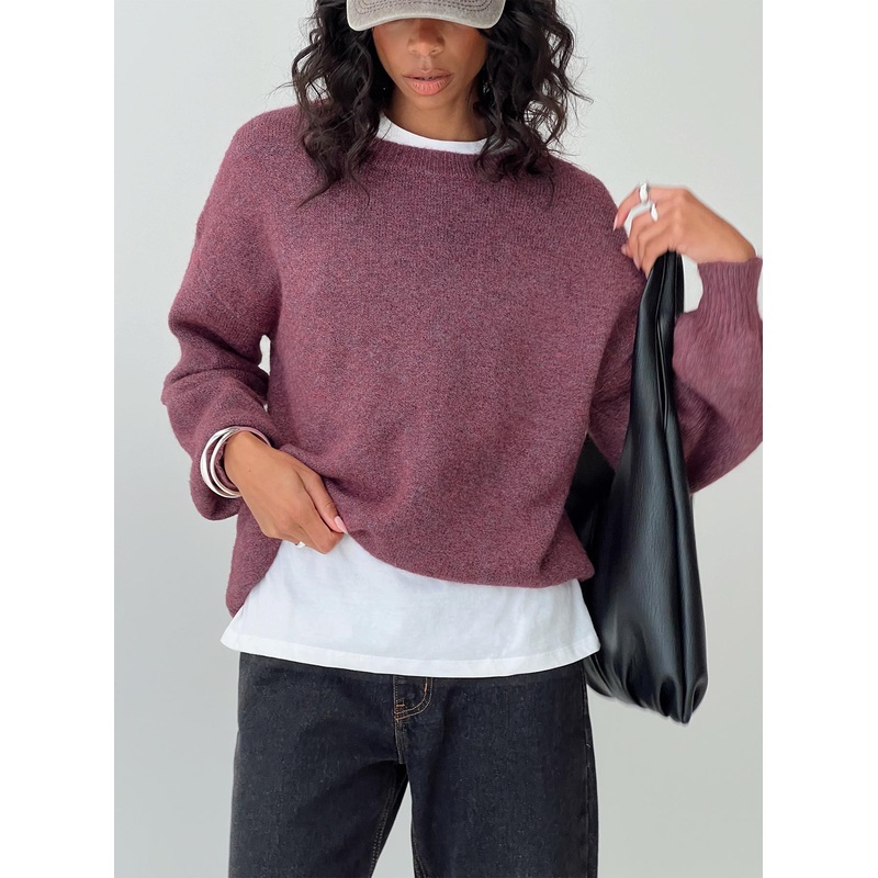 Ryanna Sweater Burgundy