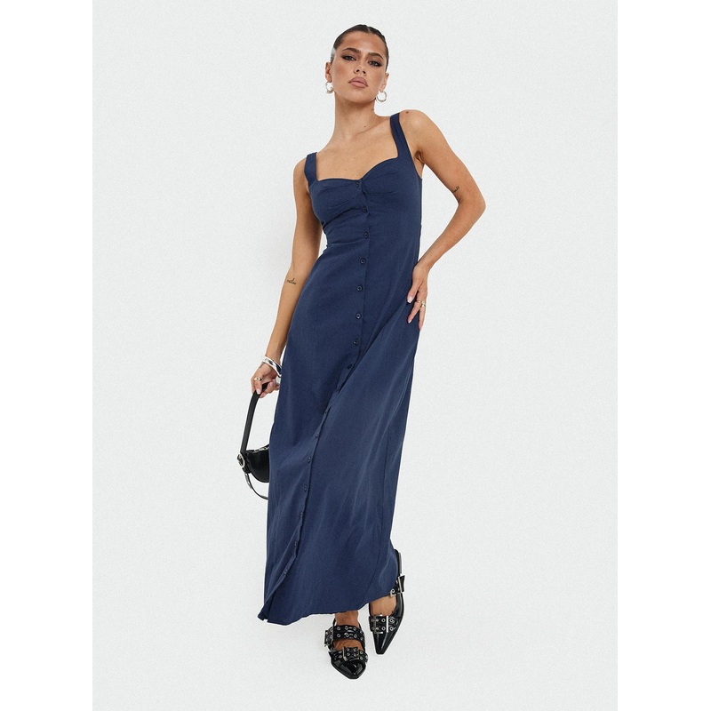 Vaugn Maxi Dress Navy