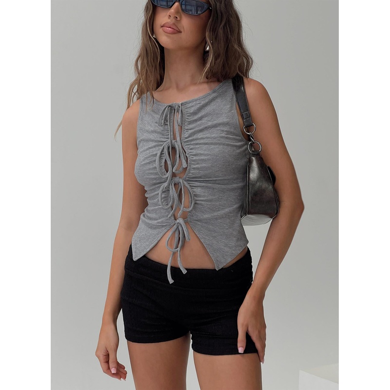 Bowery Top Grey