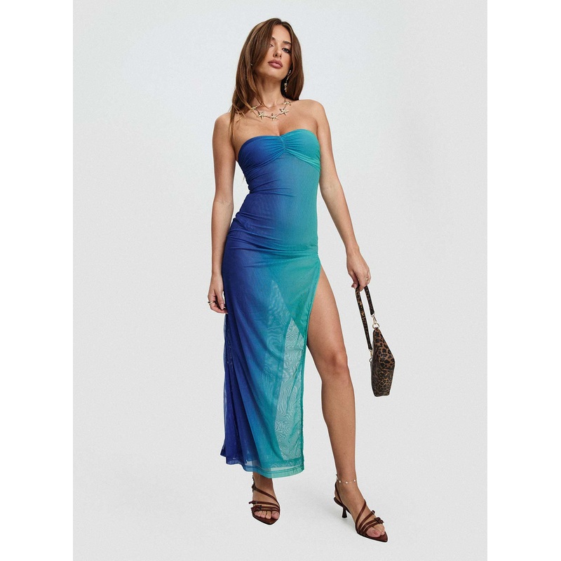 Rosalina Maxi Dress Blue