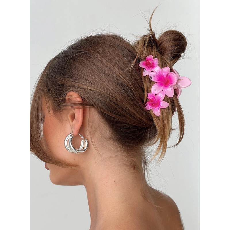 Chianti Frangipani Claw Clip Pink