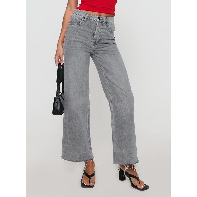Fawcett Jeans Grey Wash Denim