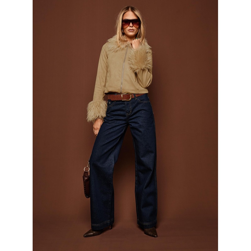 Jankins Baggy Jeans Dark Blue Wash