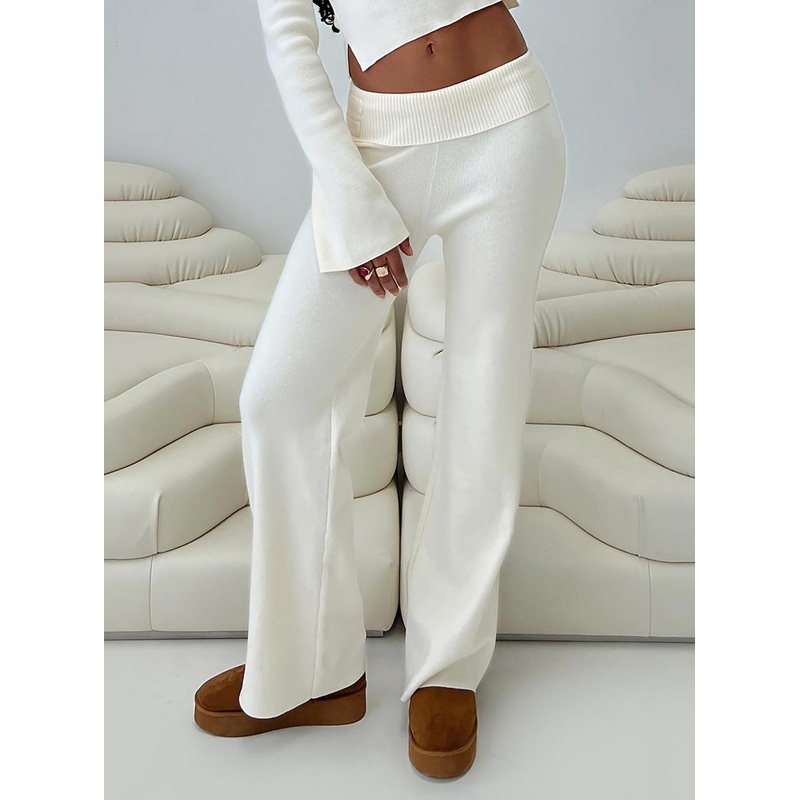 Try Me Knit Pants Cream