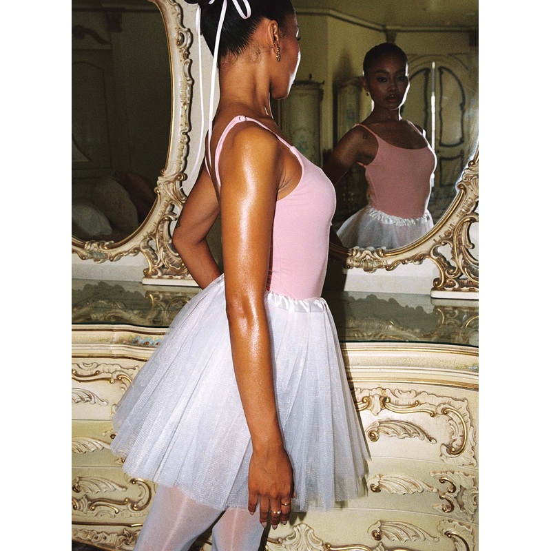 White Swan Ballerina Skirt White