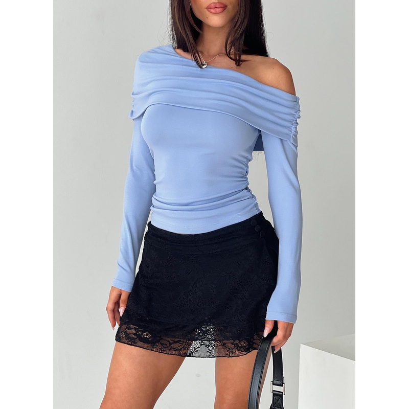 My Honey Bee Ruffle Lace Skort Black