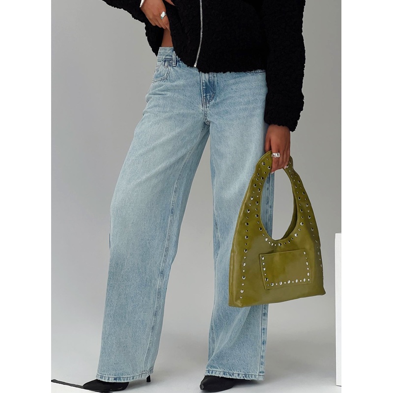Edge Of Town Jeans Vintage Blue