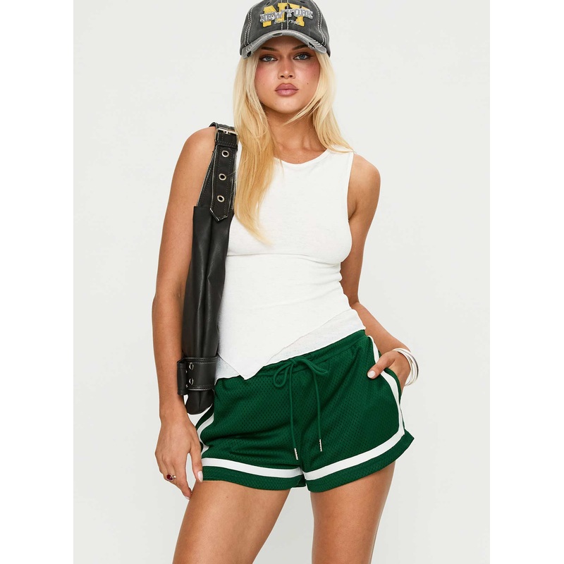 Georgy Track Short Green