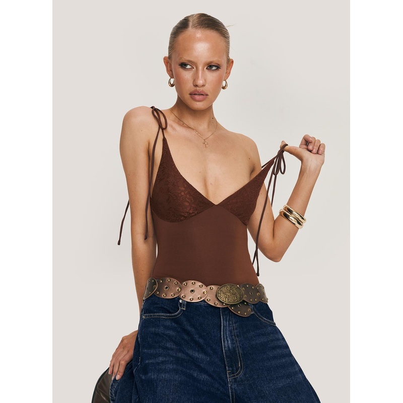 Prichard Bodysuit Brown