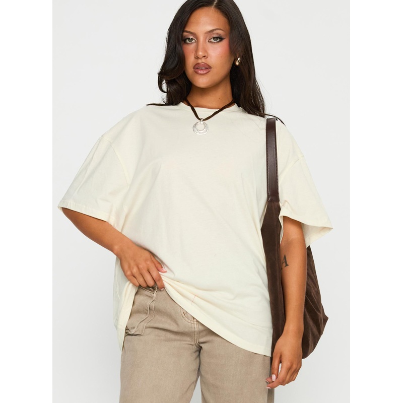 What's In My Bag Graphic Top Cream / Multi
