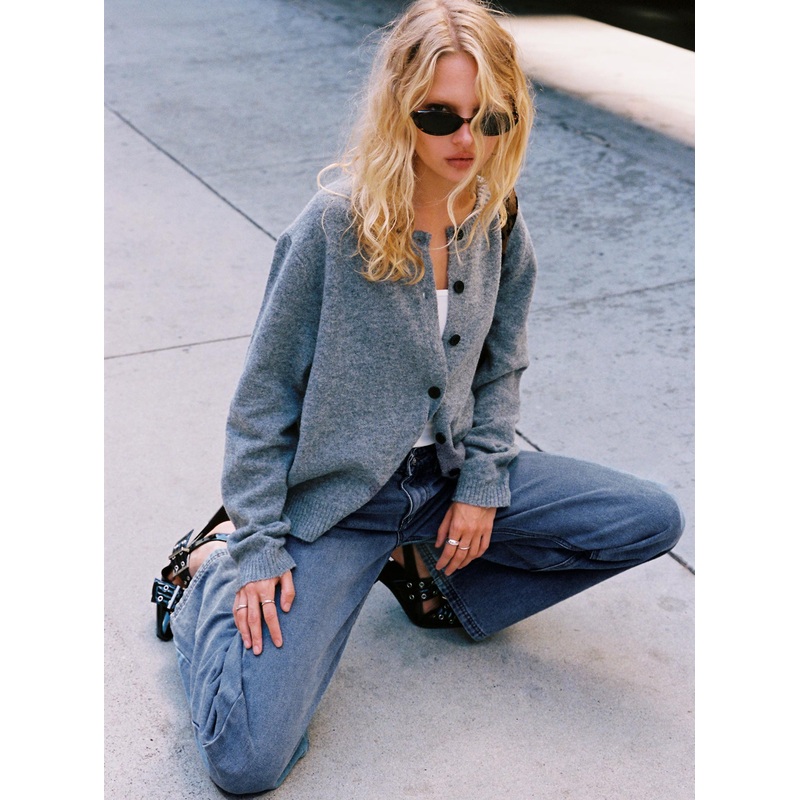Better Than Fiction Cardigan Grey