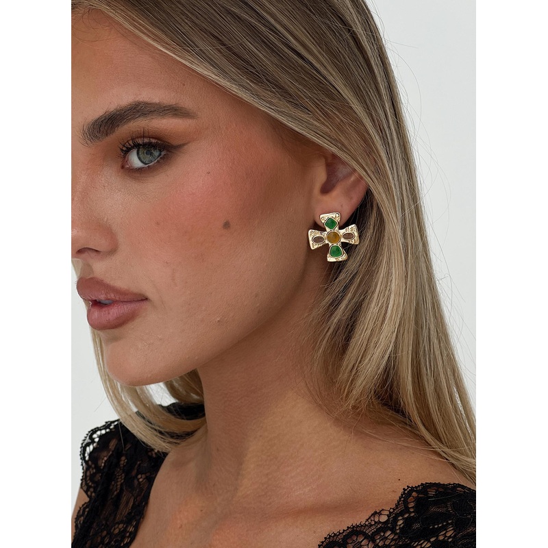 Covie Earrings Gold