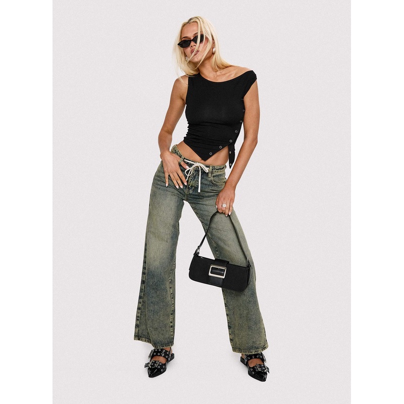 Mellowed Out Slouchy Jeans Antique Wash