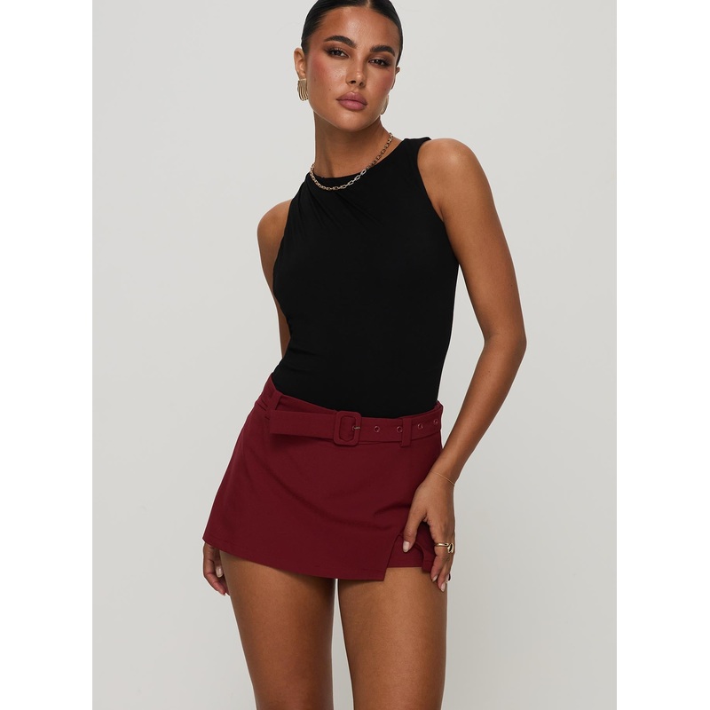 Centre Stage Cut Out Bodysuit Black