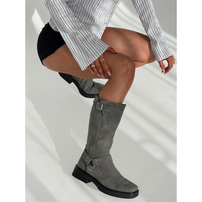 Therapy Edge Boots Concrete Nubuck
