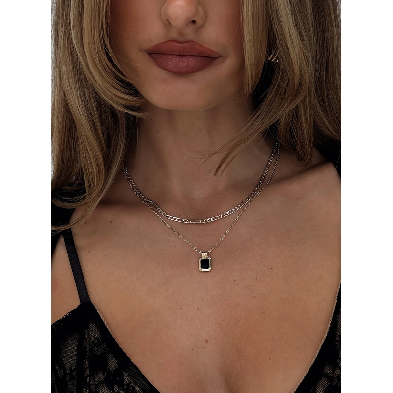Atalanta Layered Necklace Gold