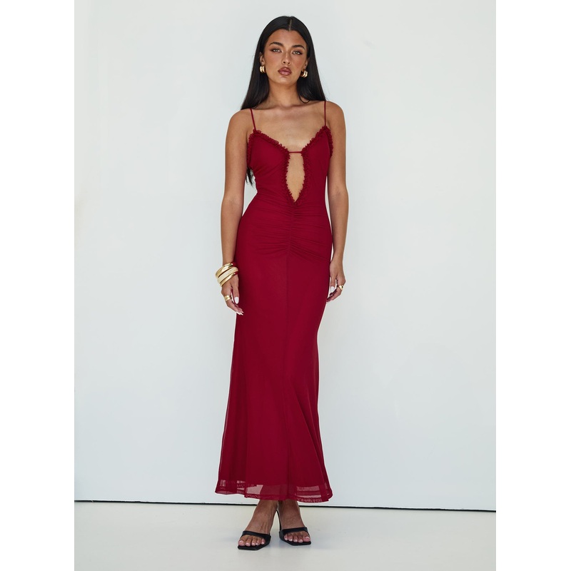 Capisce Maxi Dress Red