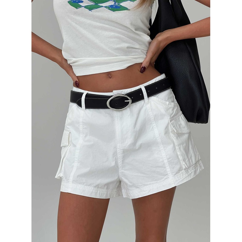 Colonel Cargo Mini Short White