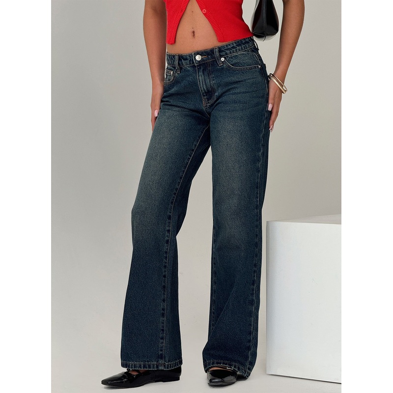 Cybele Straight Leg Jean Dark Denim