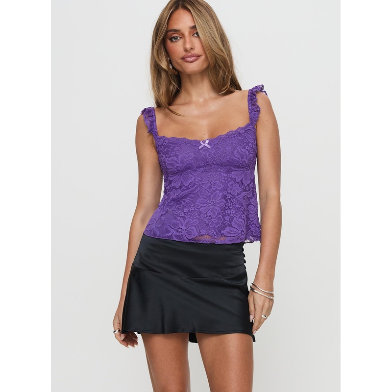 Impressions Mini Skirt Black