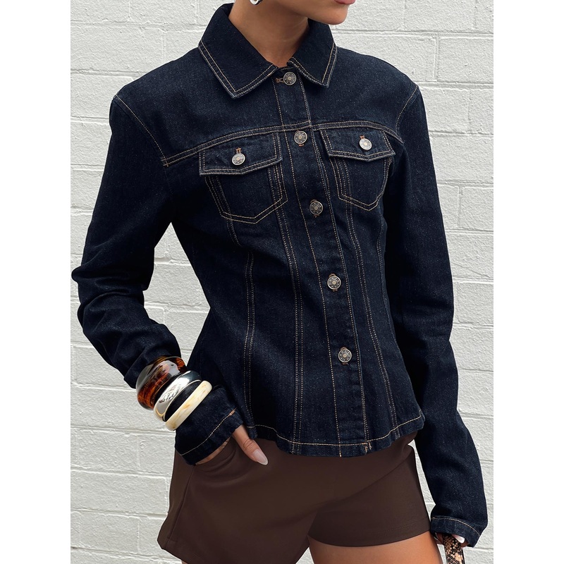 Rider Denim Jacket Dark Denim
