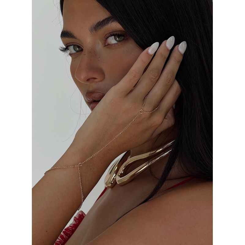 Riverhead Ring Chain Gold