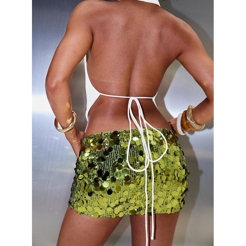 Riego Mini Skirt Green