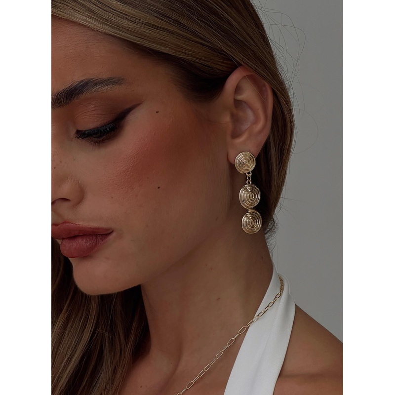 Zamie Earrings Gold