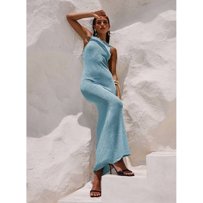 Tourista Maxi Dress Blue