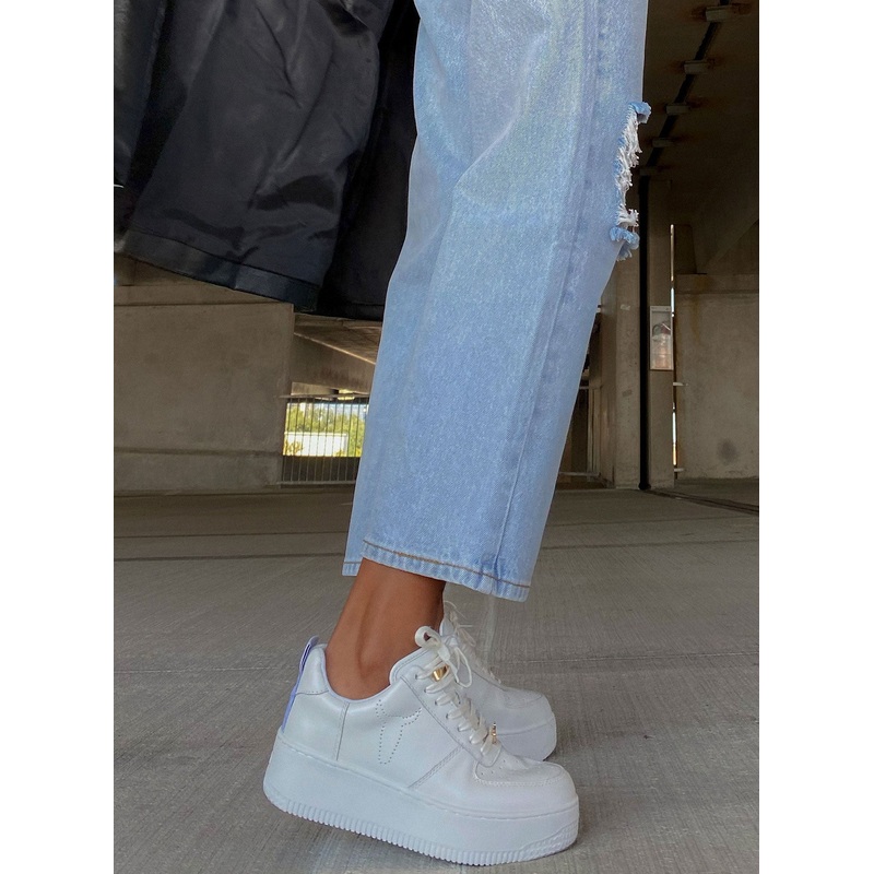 Windsor Smith White Racerr Sneakers