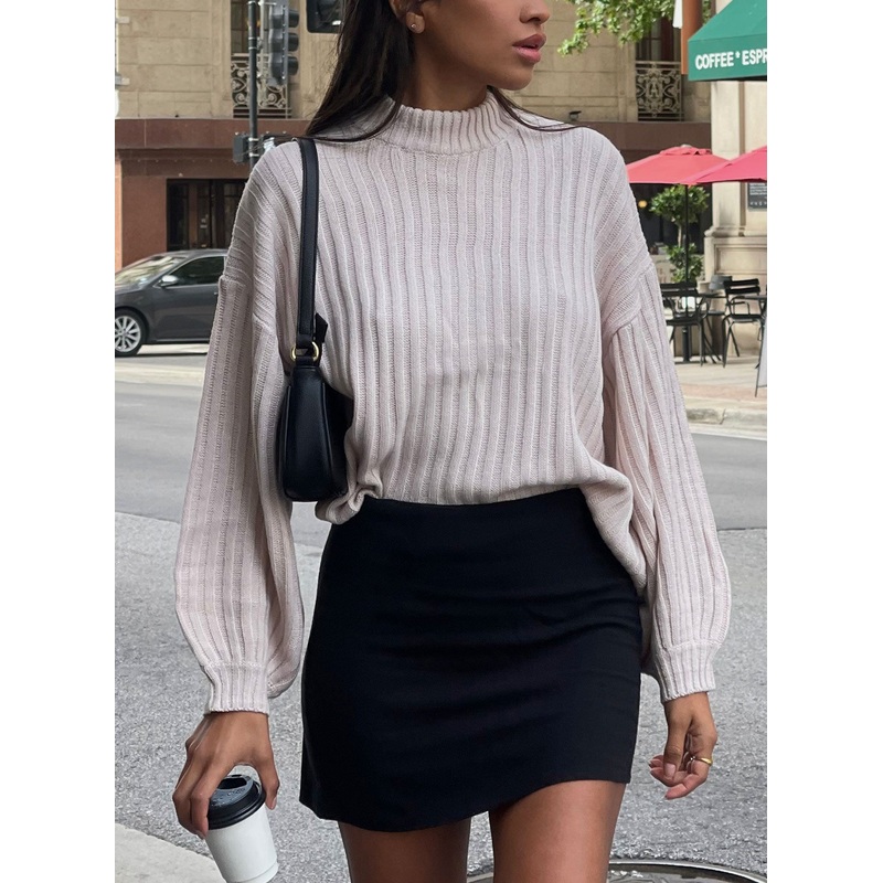 Innerbloom Oversized Sweater Beige