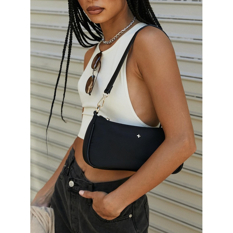 Peta & Jain Piper Bag Black Nylon