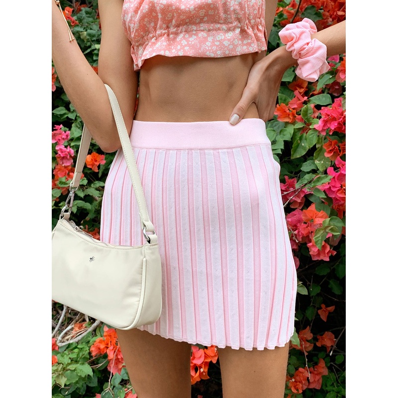 Charlene Mini Skirt Pink