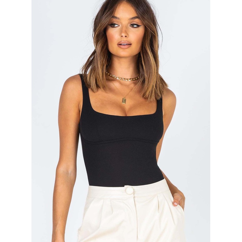 Crosby Bodysuit Black