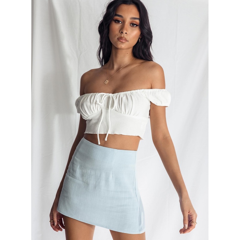 Selby Mini Skirt Blue