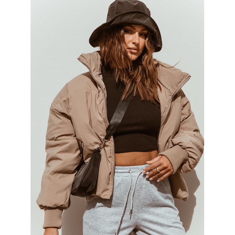 Abe Puffer Jacket Beige