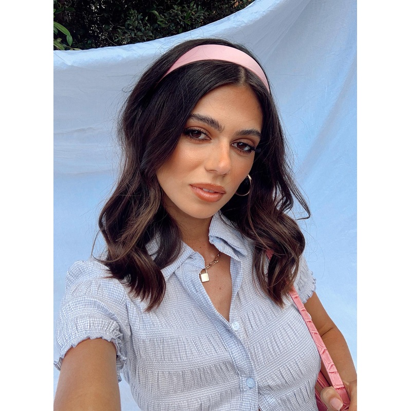 Bratitude Headband Pink