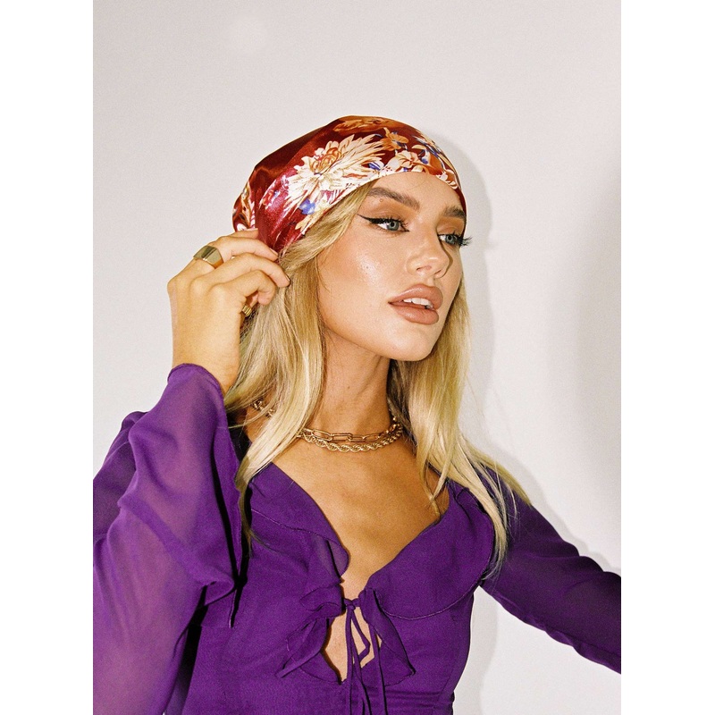 Gemini Satin Scarf Multi