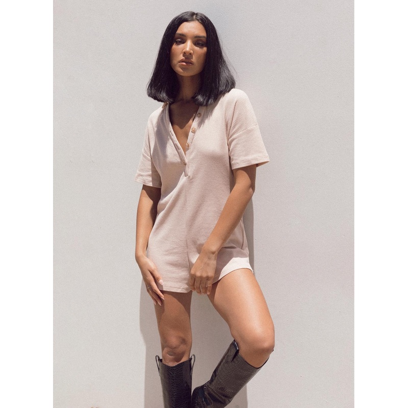 Kegan Romper Beige