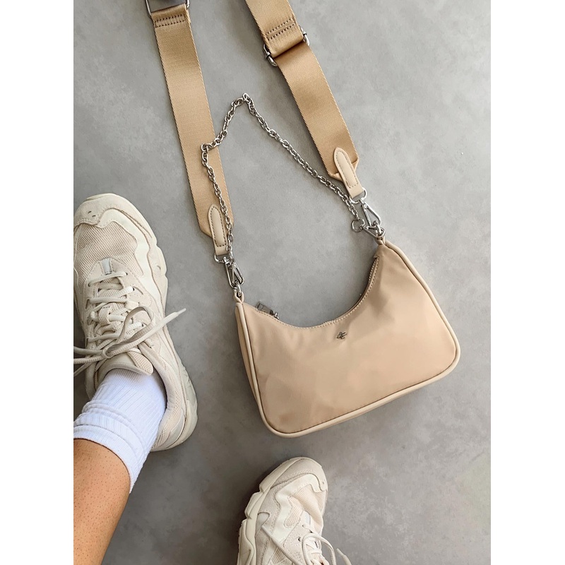 Peta & Jain Paloma Nylon Bag Beige