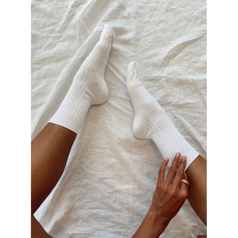 Sports Crew Ribbed Sock