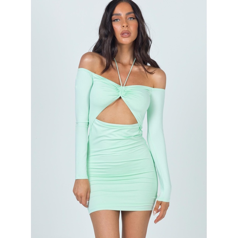 Taylor Mini Dress Pistachio