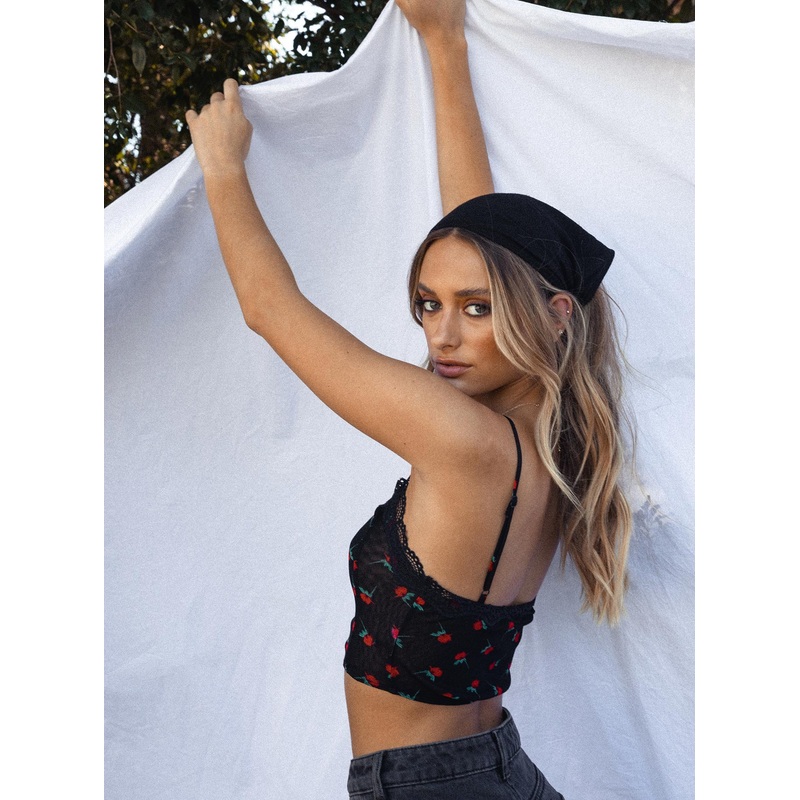 The Amalfi Headband Black