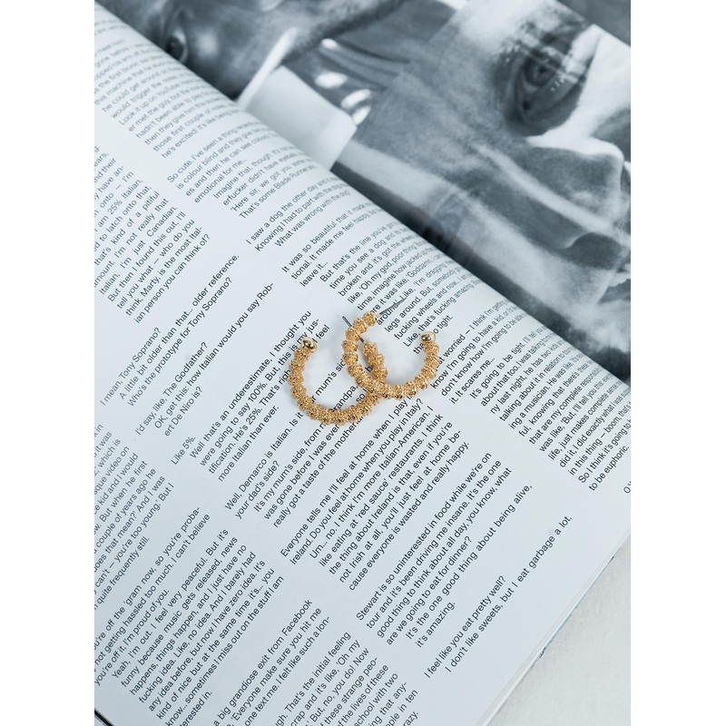 The Vina Hoop Earrings