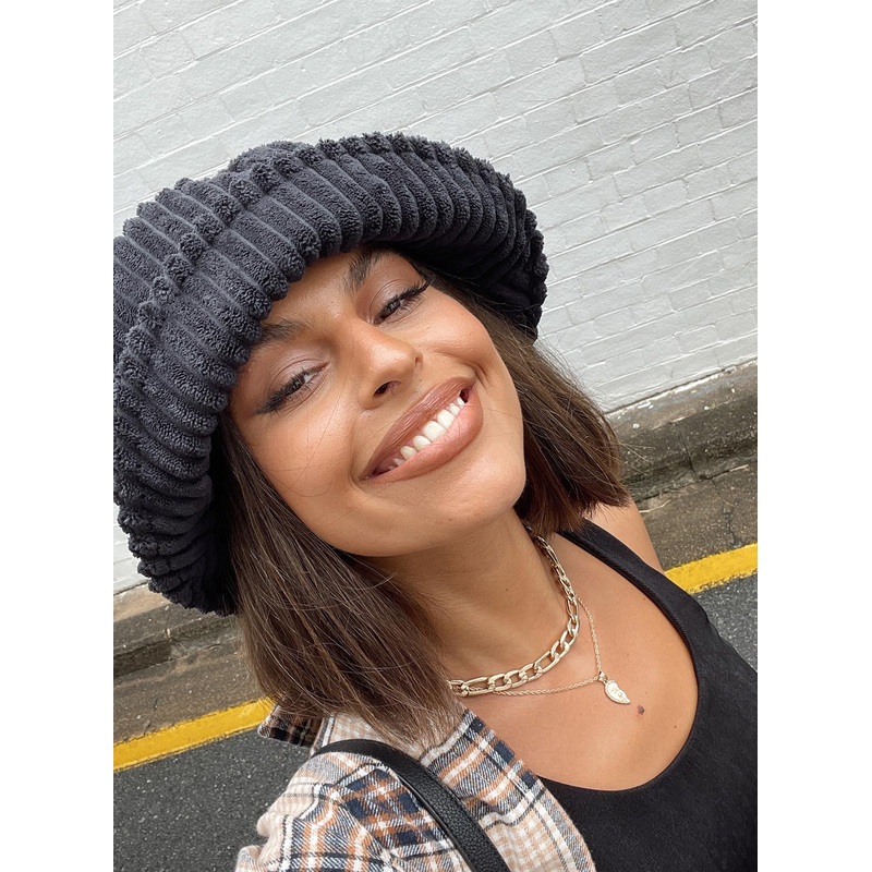 The Vintage Bucket Hat Black