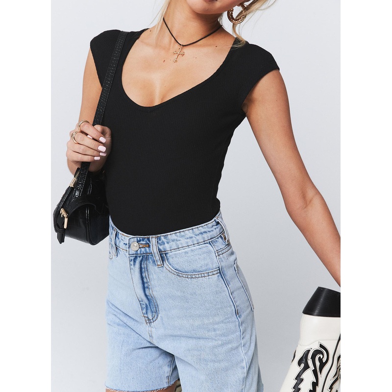 Carey Bodysuit Black